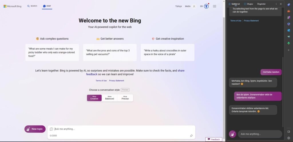 IA : Bing alimenté par GPT-4 : performances améliorées, générateur d'images par IA, et publicités dans l'expérience de chat